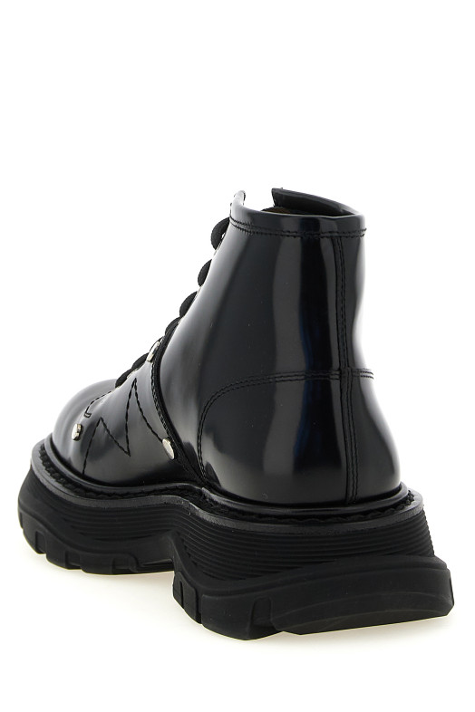 Черевики «Tread slick» Чорні ALEXANDER MCQUEEN 595469WHZ811081