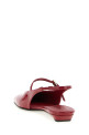 Patent leather slingback Red