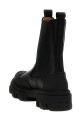 Кожаные ботильоны Черный GANNI S3238099