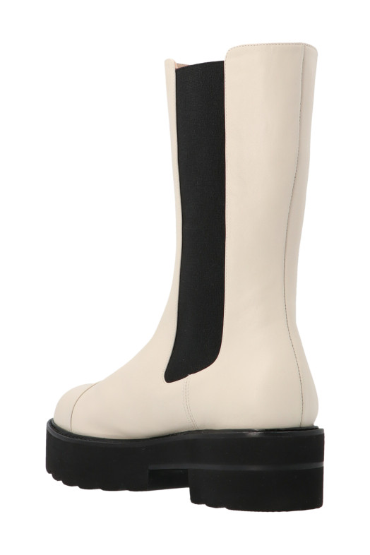 Черевики «Presley» кольору бежевого STUART WEITZMAN PRESLEYULTRALIFTBOOTIECHIOAT