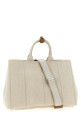 Extra large 'Prada Jardinière' shopping bag Beige