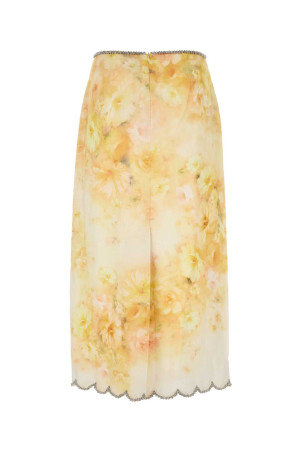 Printed linen Crush skirt ZIMMERMANN (2163SR251) Printed linen Crush skirt ZIMMERMANN (2163SR251)