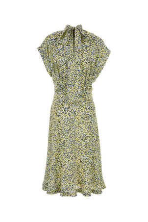 Printed silk dress BOTTEGA VENETA (812064V50F0)