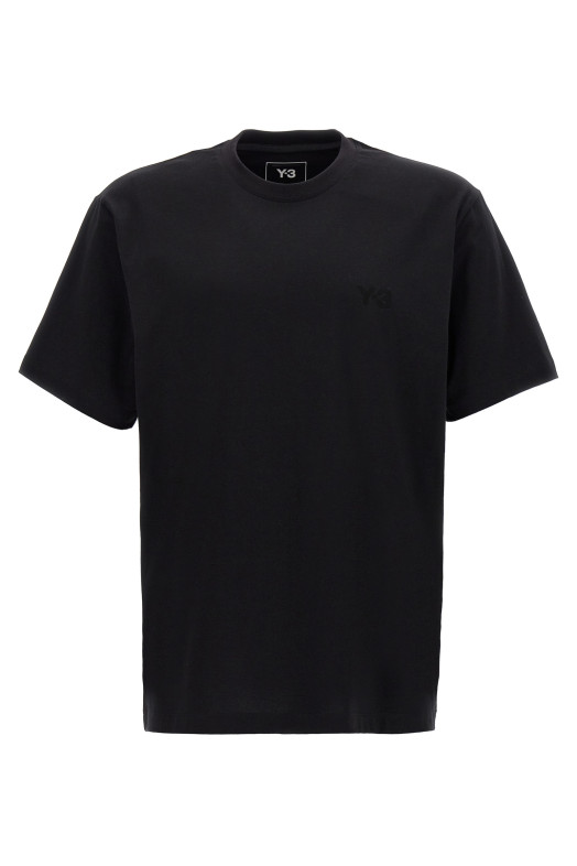 Logo print T-shirt Black