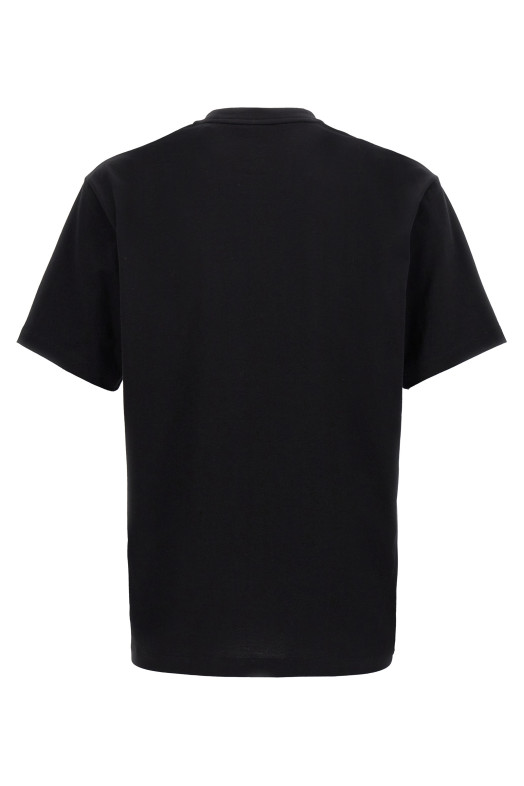 Logo print T-shirt Black