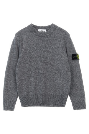 Светр з логотипом Сірий STONE ISLAND JUNIOR K2S165100002S00M1V0M67 Светр з логотипом Сірий STONE ISLAND JUNIOR K2S165100002S00M1V0M67