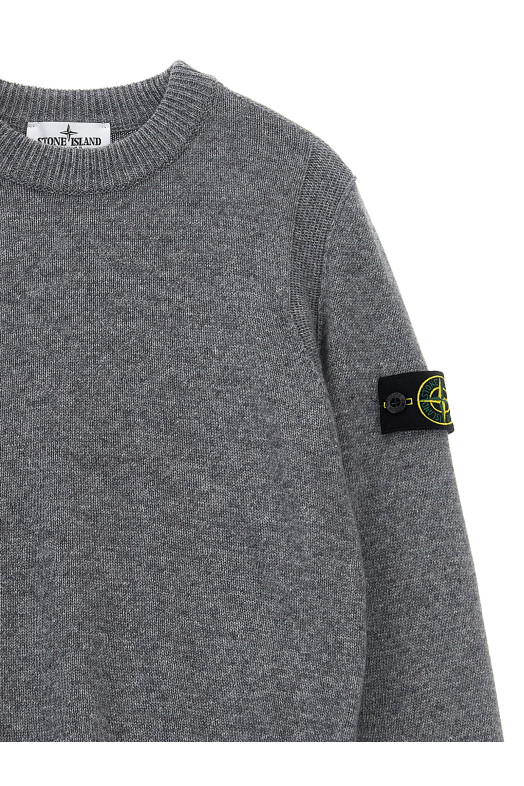 Logo badge sweater Gray Logo badge sweater Gray