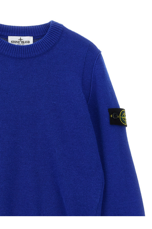 Logo badge sweater Blue Logo badge sweater Blue