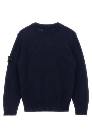 Светр з логотипом Синій STONE ISLAND JUNIOR K2S165100002S00M1V0020 Светр з логотипом Синій STONE ISLAND JUNIOR K2S165100002S00M1V0020