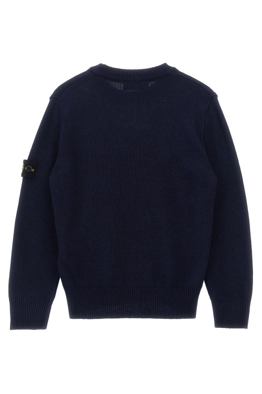 Logo badge sweater Blue Logo badge sweater Blue