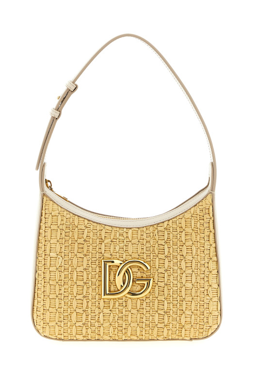 Вязаная сумка через плечо Бежевая DOLCE & GABBANA BB7598AC7058W047 Вязаная сумка через плечо Бежевая DOLCE & GABBANA BB7598AC7058W047