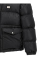 Logo plate down jacket Black Logo plate down jacket Black