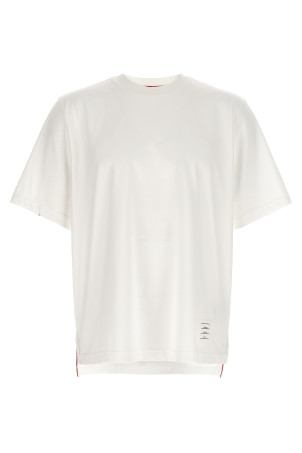 'RWB Knit Trim' T-shirt White 'RWB Knit Trim' T-shirt White