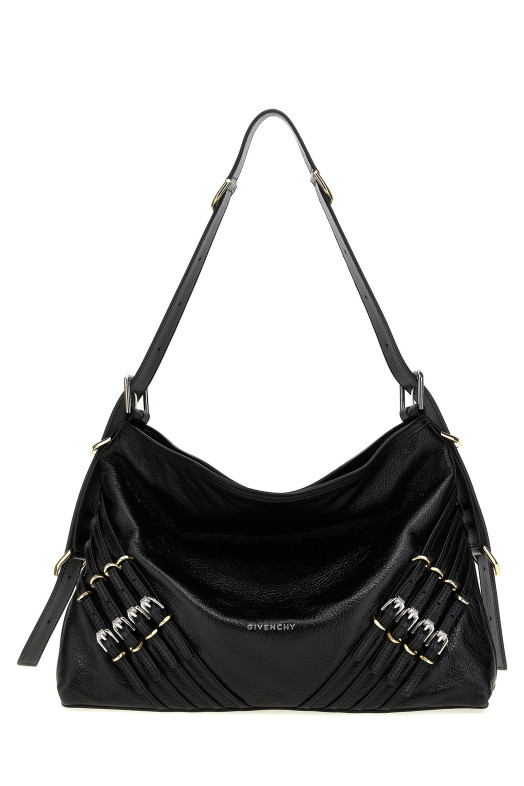 Сумка через плече «Voyou buckles» Чорна BB510BB1Q7001