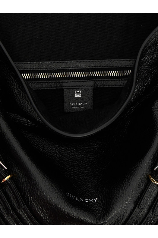 Сумка через плече «Voyou buckles» Чорна BB510BB1Q7001