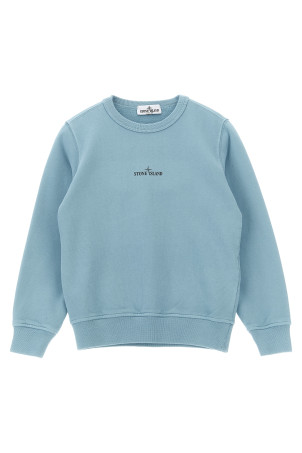 Світшот з принтом спереду і ззаду, СИНІЙ STONE ISLAND JUNIOR K2S166100015S0268V004A Світшот з принтом спереду і ззаду, СИНІЙ STONE ISLAND JUNIOR K2S166100015S0268V004A