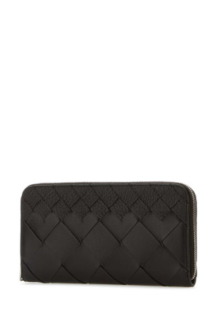 Dark brown leather Intrecciato wallet BOTTEGA VENETA (814838V5UH1) Dark brown leather Intrecciato wallet BOTTEGA VENETA (814838V5UH1)