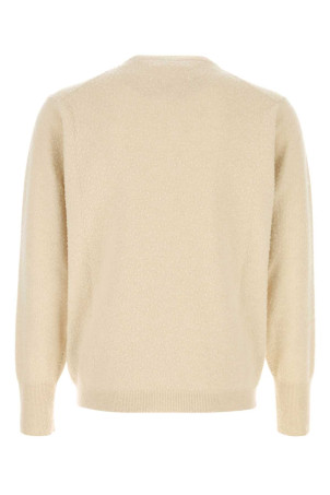 Sand cashmere blend sweater MAISON MARGIELA (S67HL0010M13031)