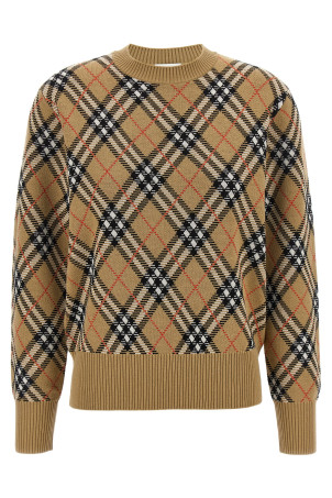 Светр Burberry Check Бежевий 8110514SANDIPCHECK Светр Burberry Check Бежевий 8110514SANDIPCHECK