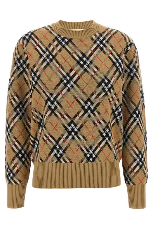 Свитер Burberry Check Бежевый 8110514SANDIPCHECK