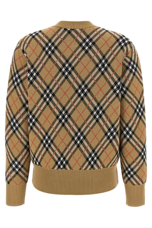 Свитер Burberry Check Бежевый 8110514SANDIPCHECK