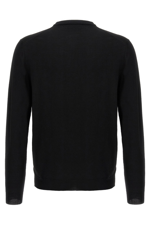 Свитер из шерсти Flexwool Черный ZANONE 810234Z0290N3017