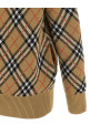 Кардиган Burberry в клетку бежевого цвета 8110579SANDIPCHECK