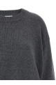 Side laces sweater Gray