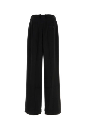 Black twill wide-leg pant Black BALENCIAGA (841107TRT01)