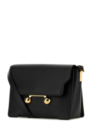 Black leather medium Trunkaroo crossbody bag Black MARNI (SBMP0195U0P6948) Black leather medium Trunkaroo crossbody bag Black MARNI (SBMP0195U0P6948)