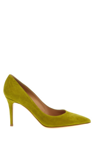 Туфлі-човники «Gianvito» зеленого кольору G2458085RICCAMPISTACCHIO Туфлі-човники «Gianvito» зеленого кольору G2458085RICCAMPISTACCHIO