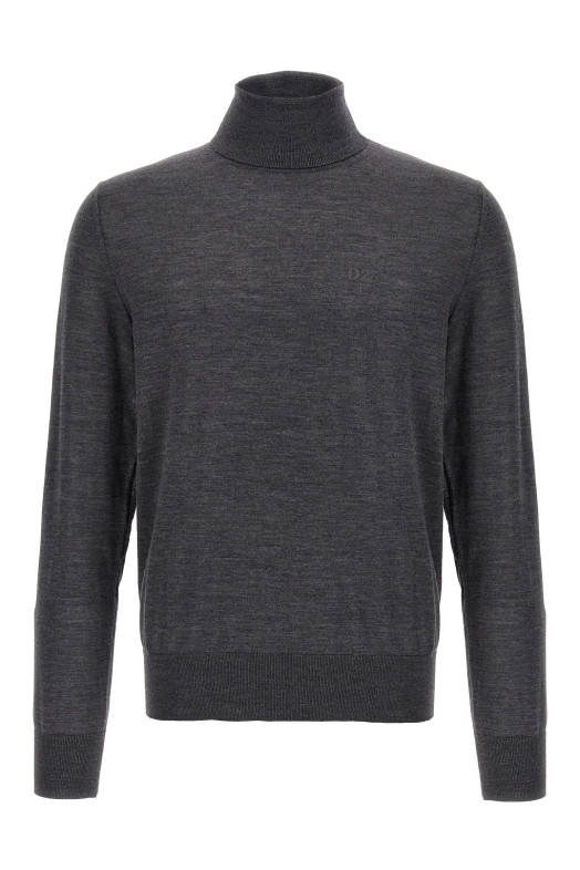 Свитер с высоким воротником «D2» Серый S74HA1440S18310859