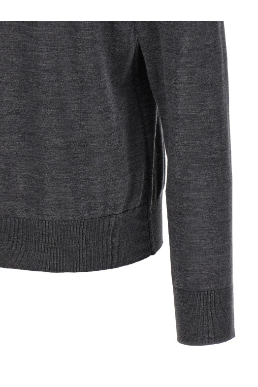 Свитер с высоким воротником «D2» Серый S74HA1440S18310859