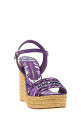 'Maiolica' wedges Purple 'Maiolica' wedges Purple