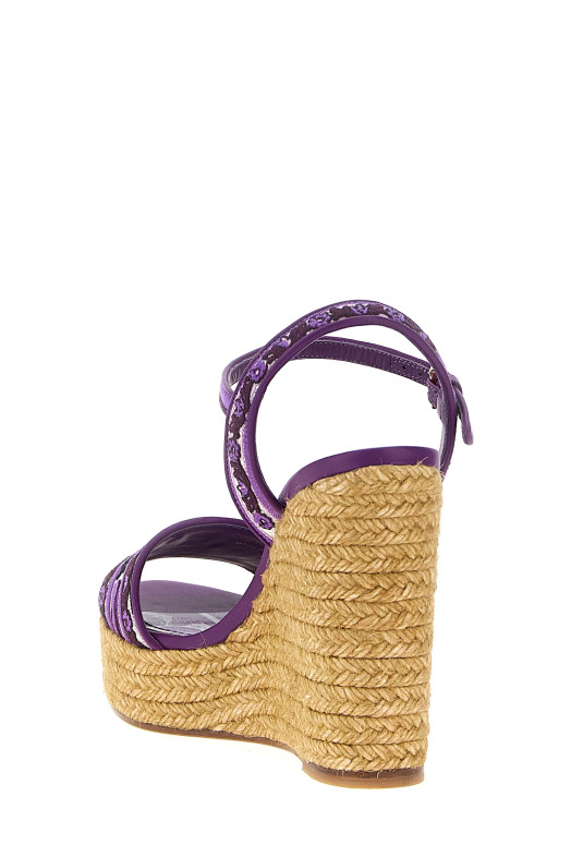 'Maiolica' wedges Purple 'Maiolica' wedges Purple