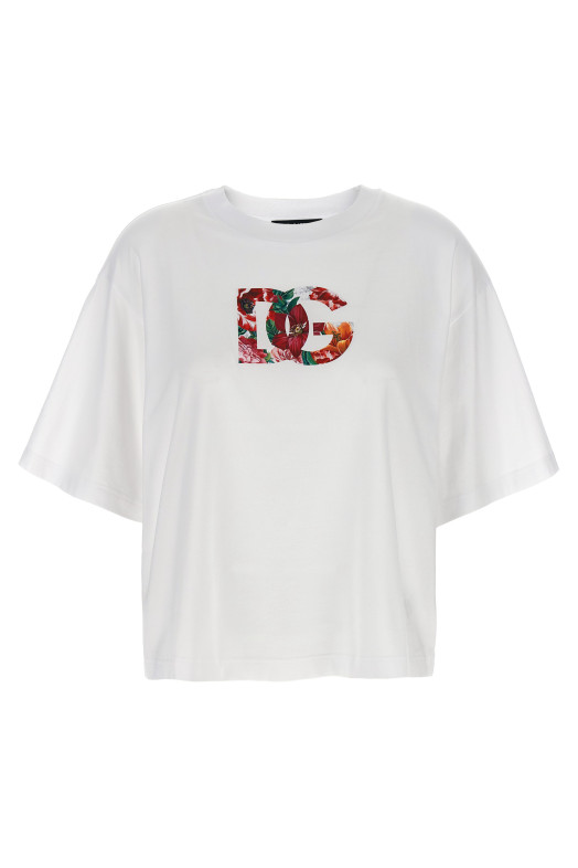 Floral logo t-shirt White Floral logo t-shirt White