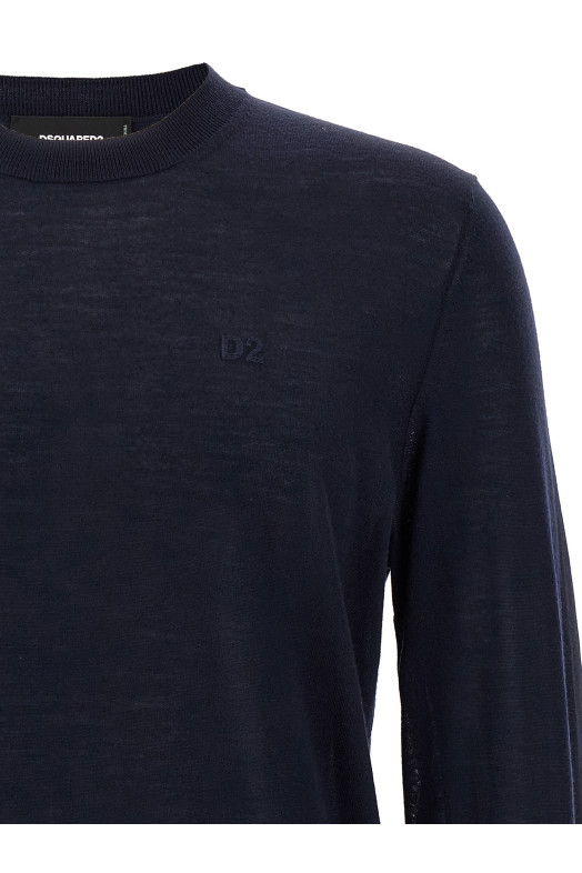 'D2' sweater Blue