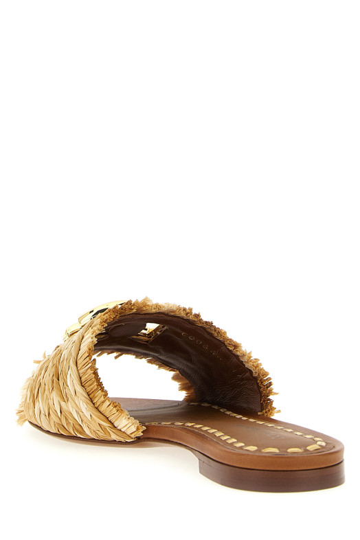 Браслет из рафии, коричневый DOLCE & GABBANA CQ0646AN2178B218 Браслет из рафии, коричневый DOLCE & GABBANA CQ0646AN2178B218