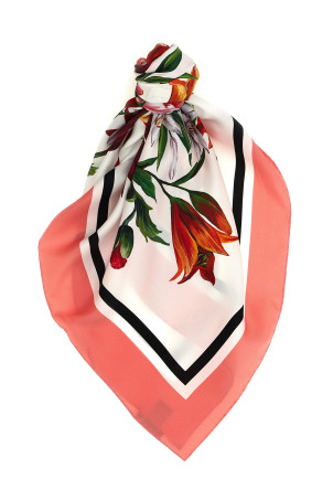 Floral print scarf Multicolor