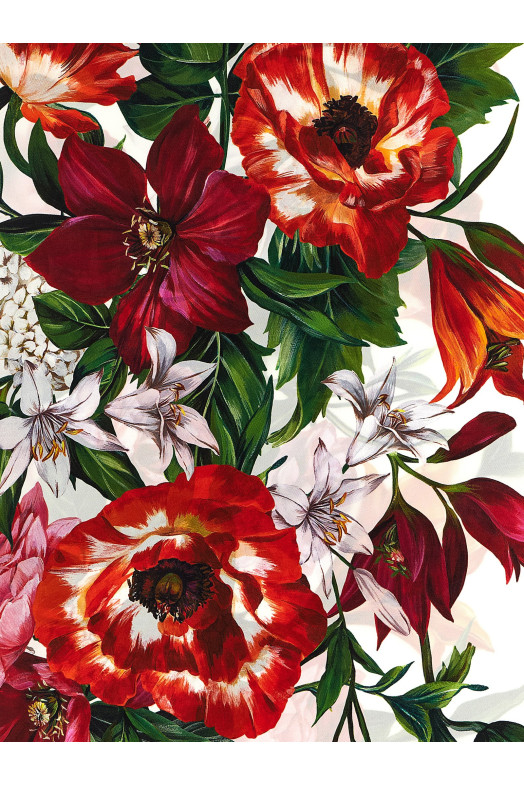 Floral print scarf Multicolor