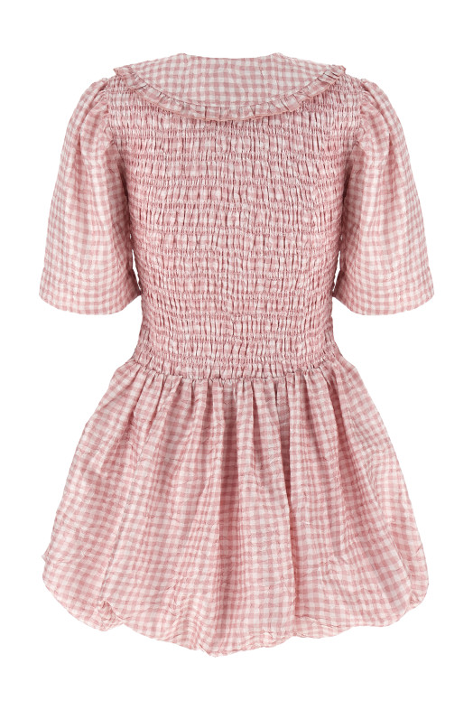 Сукня «Pink Check» Рожева W0603038