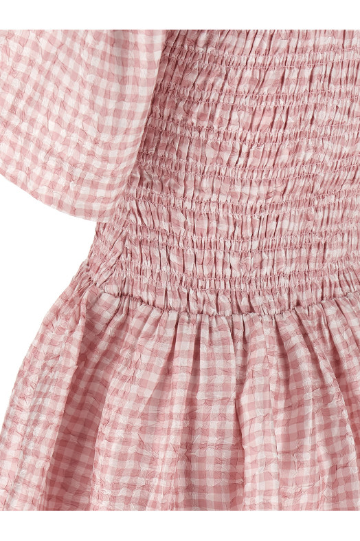 Сукня «Pink Check» Рожева W0603038