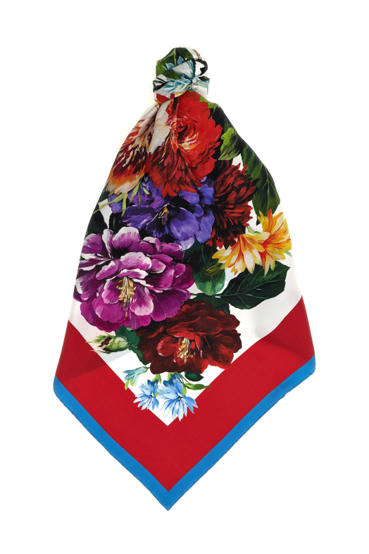 Floral print scarf Multicolor