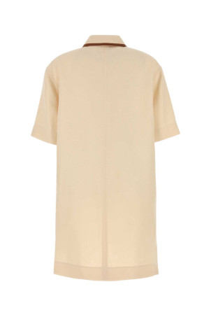 Sand linen mini dress GUCCI (826467Z8B1Z)