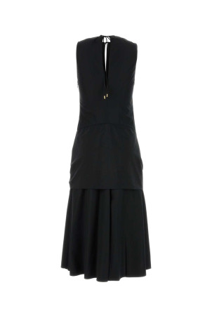 Black poplin dress Black LOEWE (S359Y09XJ9)