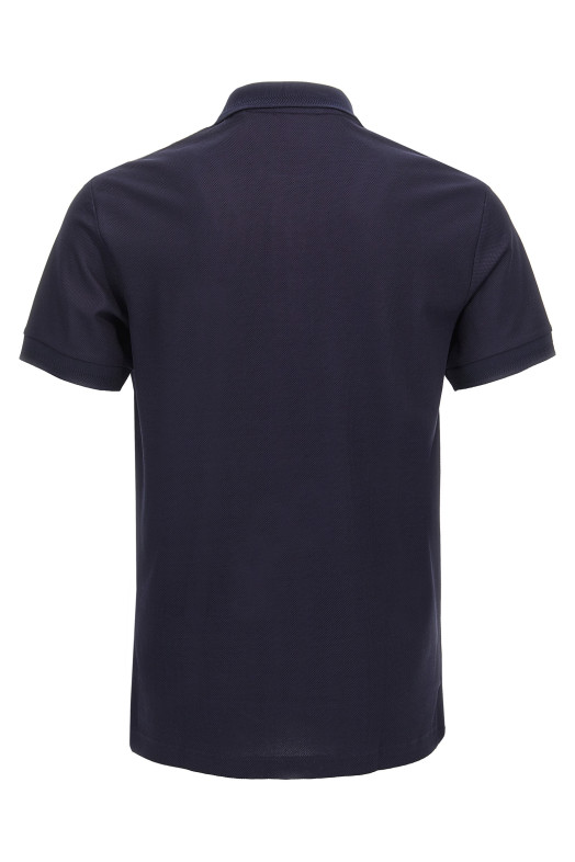 Поло з вишитим логотипом Синій BURBERRY 8099165COALBLUE Поло з вишитим логотипом Синій BURBERRY 8099165COALBLUE