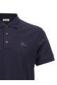 Поло з вишитим логотипом Синій BURBERRY 8099165COALBLUE Поло з вишитим логотипом Синій BURBERRY 8099165COALBLUE