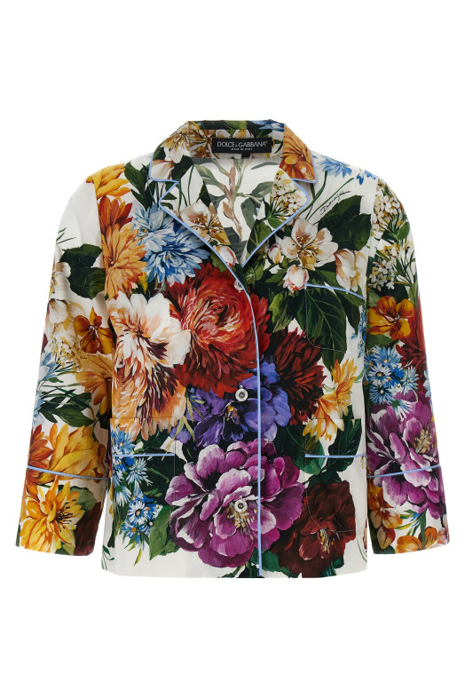 Сорочка з принтом «Букет» Різнокольорова F5T65THS5TRHA5PC