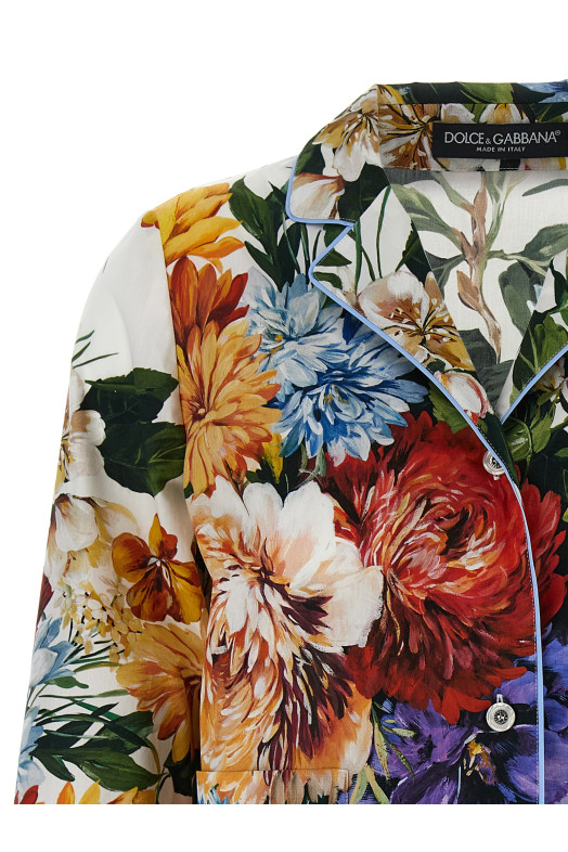 Сорочка з принтом «Букет» Різнокольорова F5T65THS5TRHA5PC