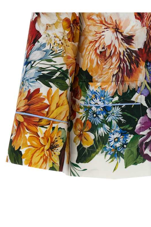 Сорочка з принтом «Букет» Різнокольорова F5T65THS5TRHA5PC